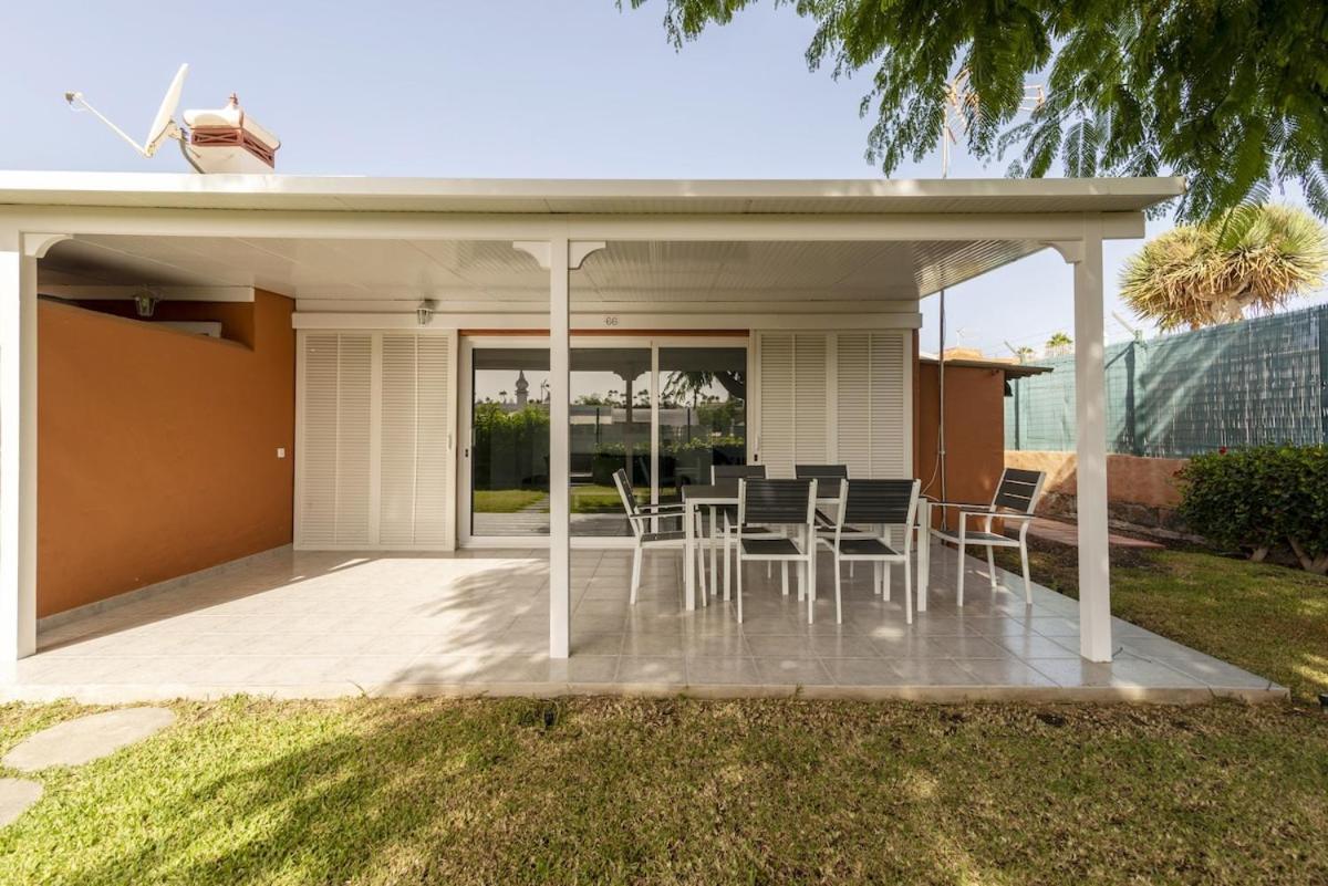 מספאלומס Bungalow Familiar Complejo Melocotones Maspalomas מראה חיצוני תמונה